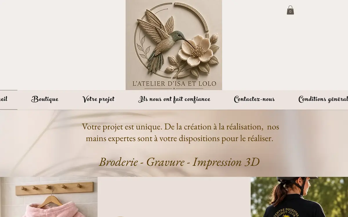Les petites broderies d'isa's website