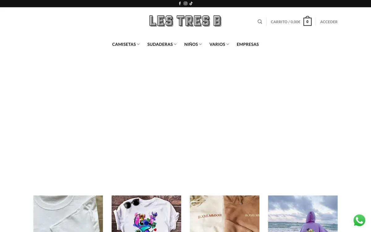 Le site de Les Tres B