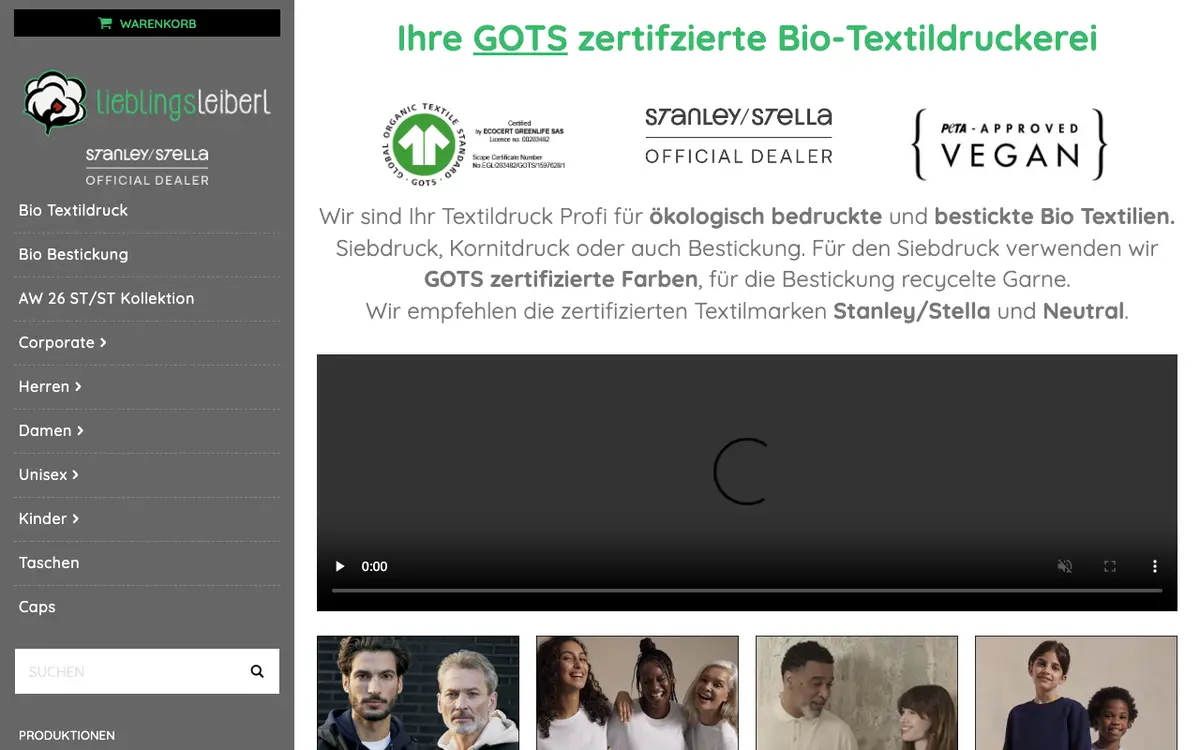 Le site de promoteXx - your Textile printing and embroidery in Vienna