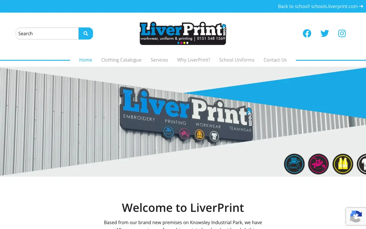 Le site de LiverPrint