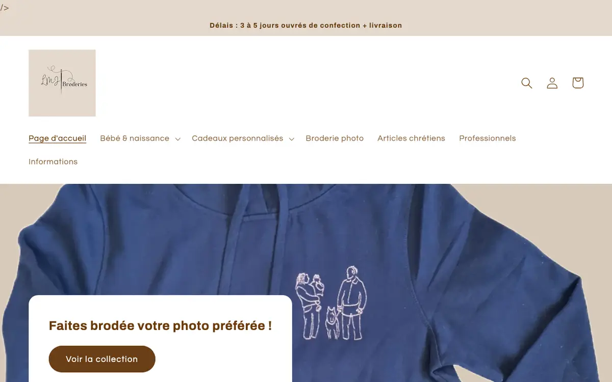 Le site de LMJbroderies