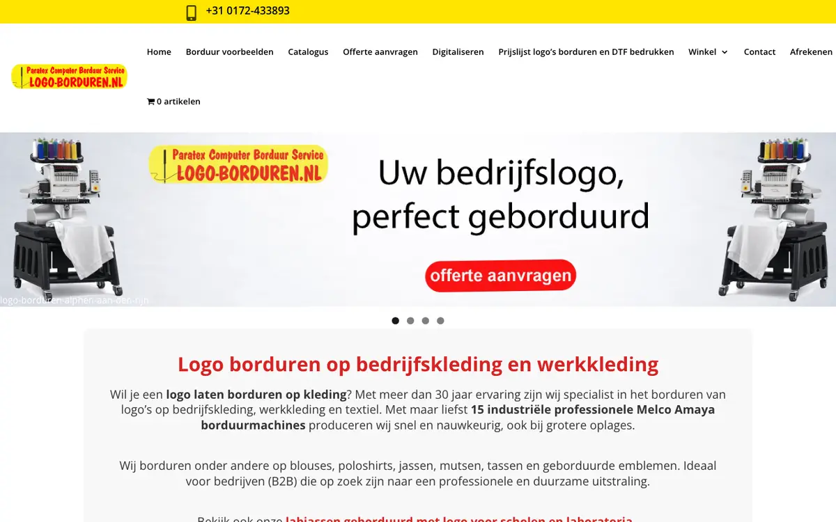 Le site de LOGO-BORDUREN.NL