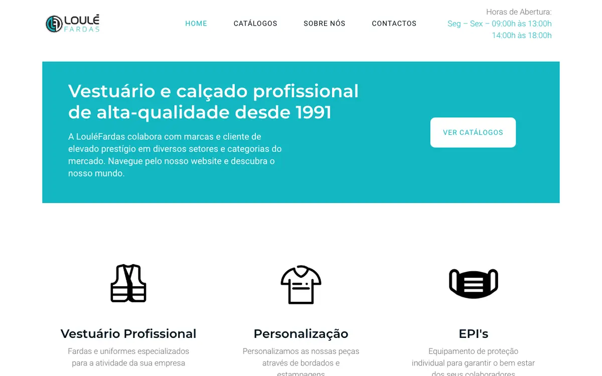 Loulé Fardas's website