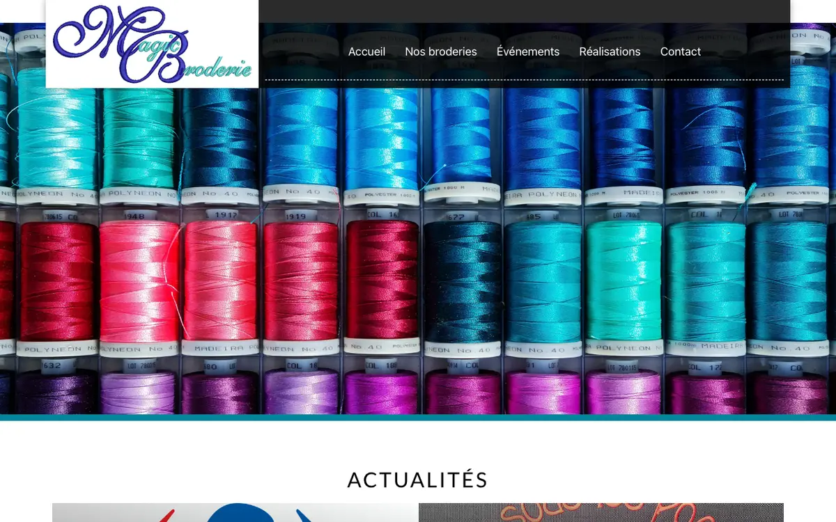 MAGIC BRODERIE's website