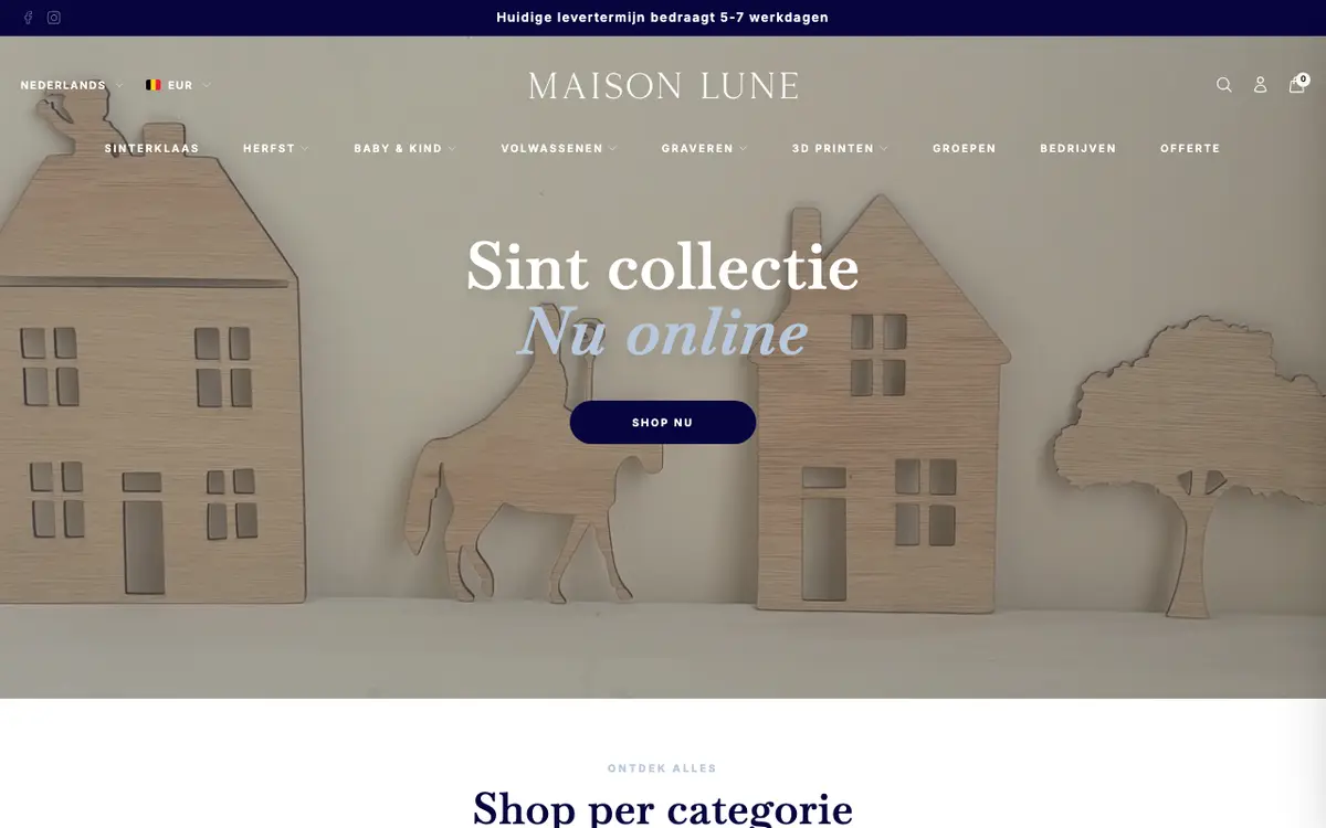 Le site de Maison Lune