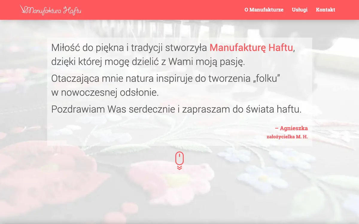 Le site de Manufaktura Haftu (P.P. Relax)