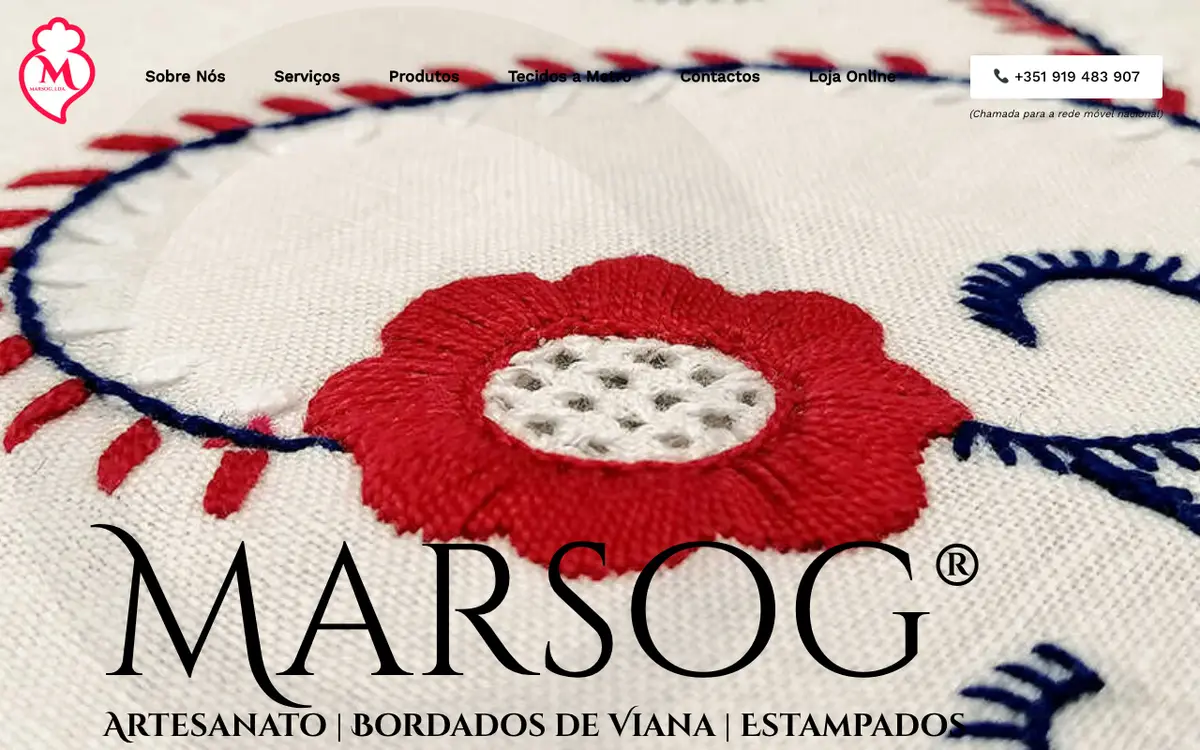 Marsog Lda's website