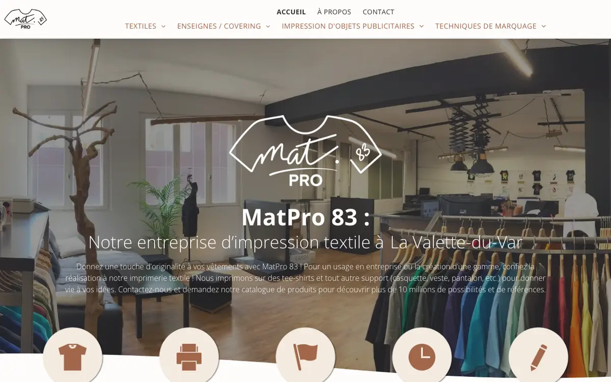 Le site de MatPro 83
