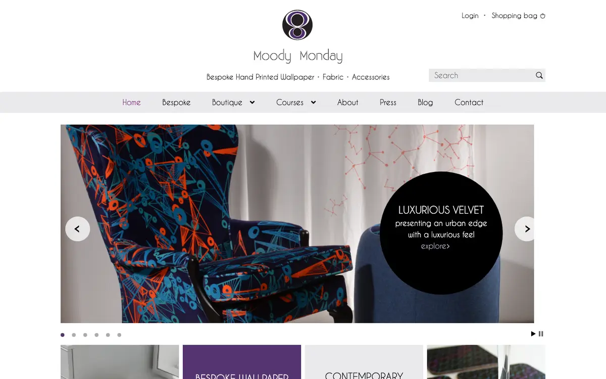 Le site de Moody Monday
