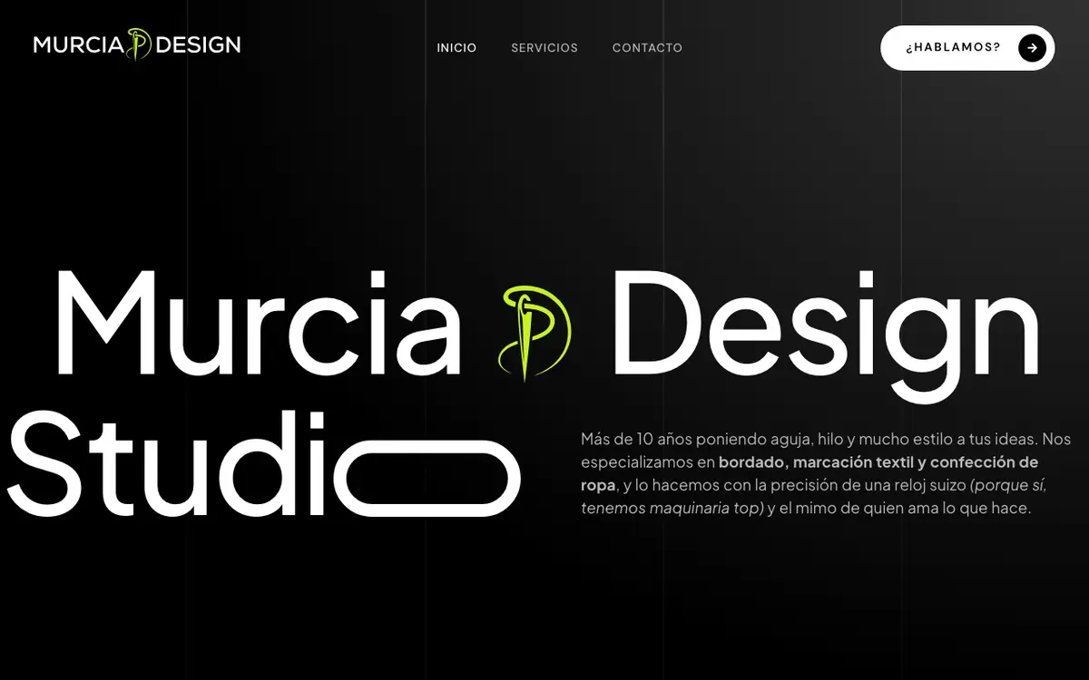 Le site de Murcia Design bordados