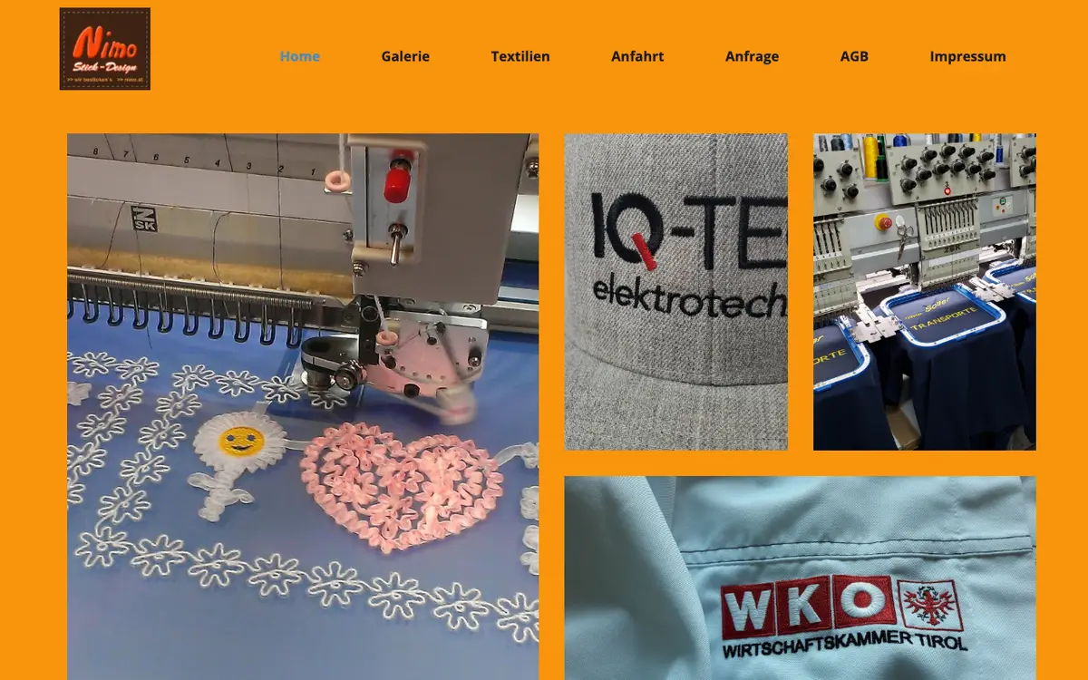 Le site de Nimo Stick-Design
