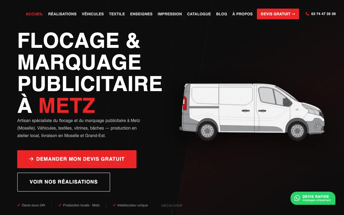 Le site de OCT-PRO