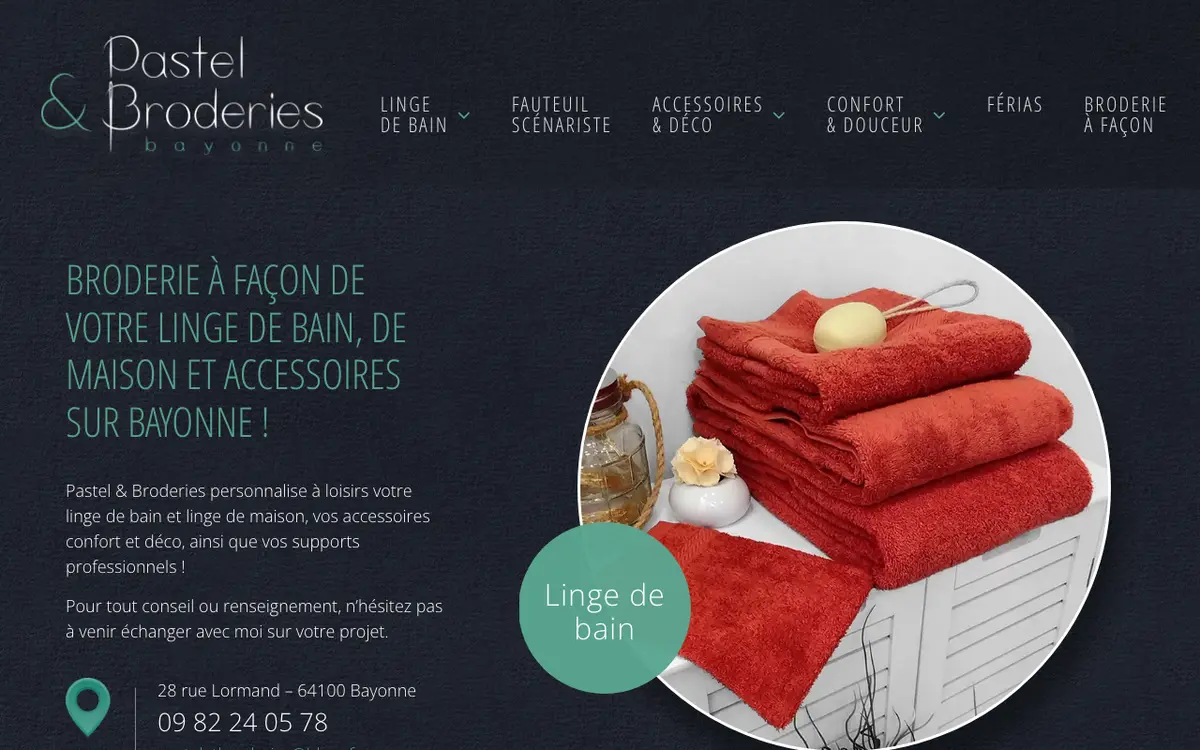 Le site de Pastel & Broderies