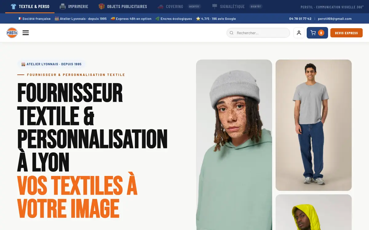 Le site de PERSTIL