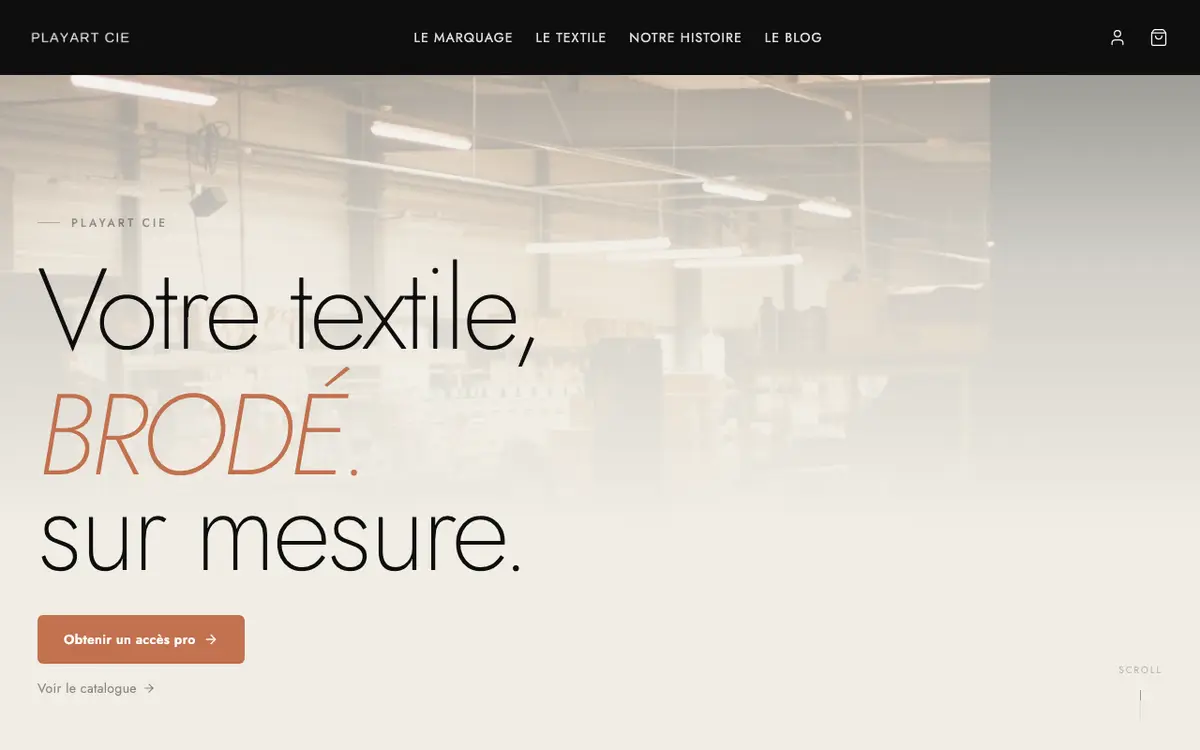 Playart Consulting's website