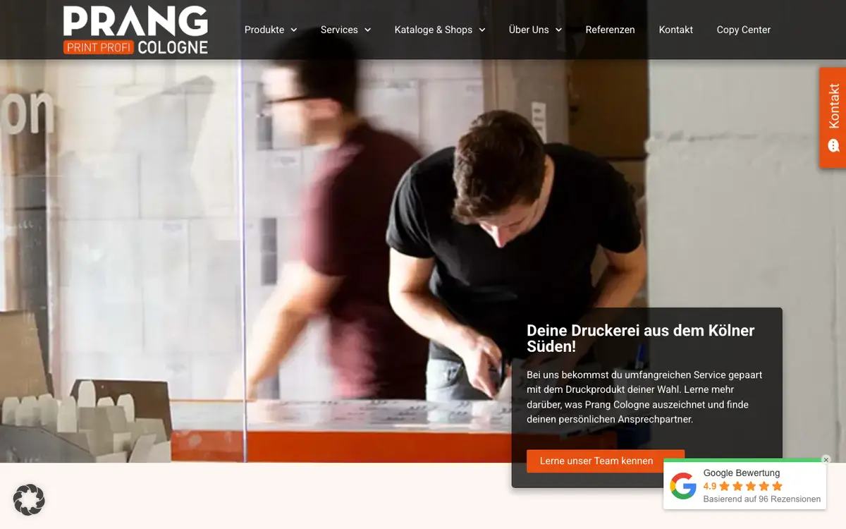 Le site de Prang-Cologne
