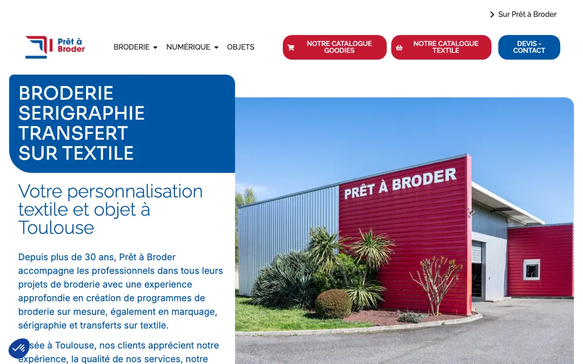 Le site de Prêt à Broder