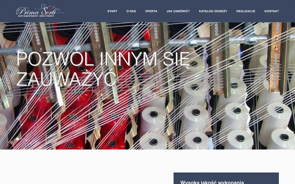 PrimaSorti PHU's website
