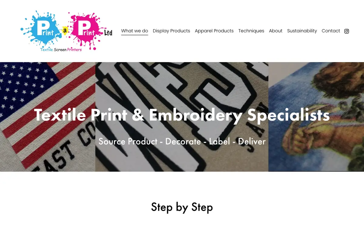 Print A Print Ltd's website
