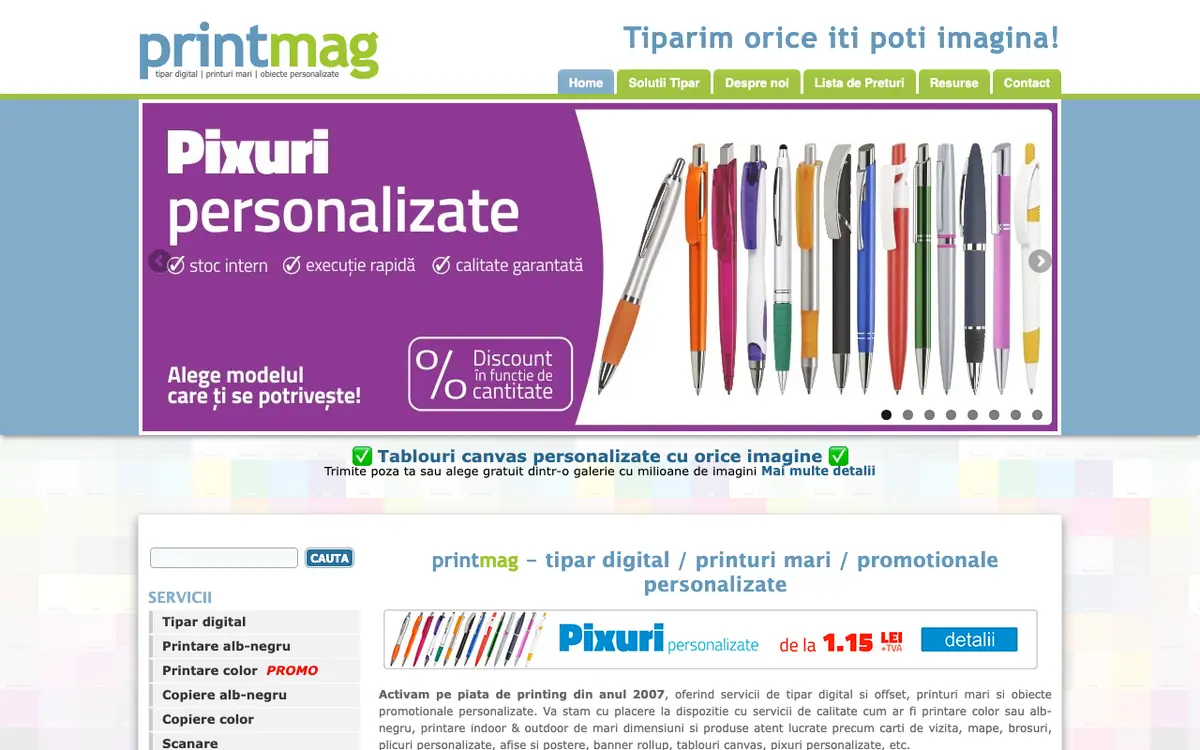 La web de PrintMag