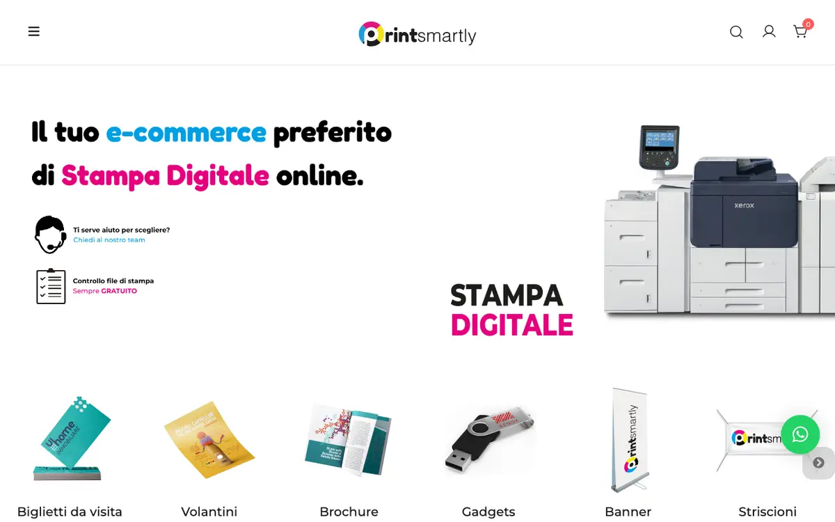 Le site de Printsmartly