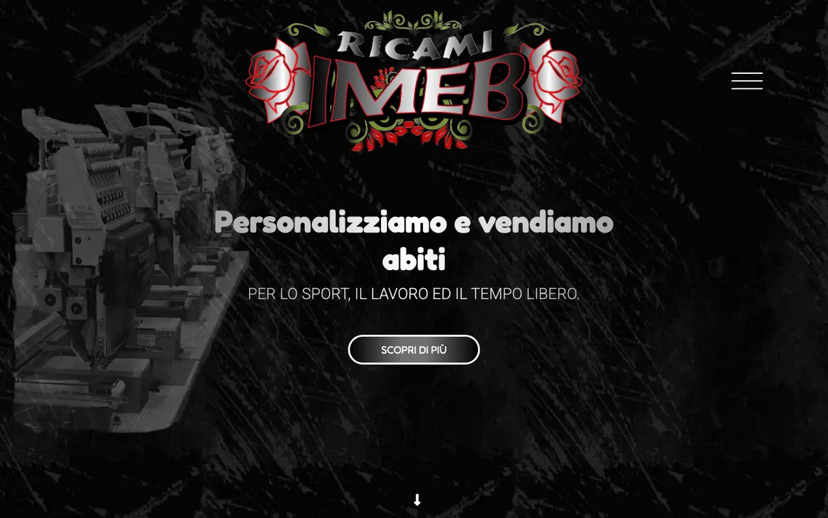 Ricami IMEB's website