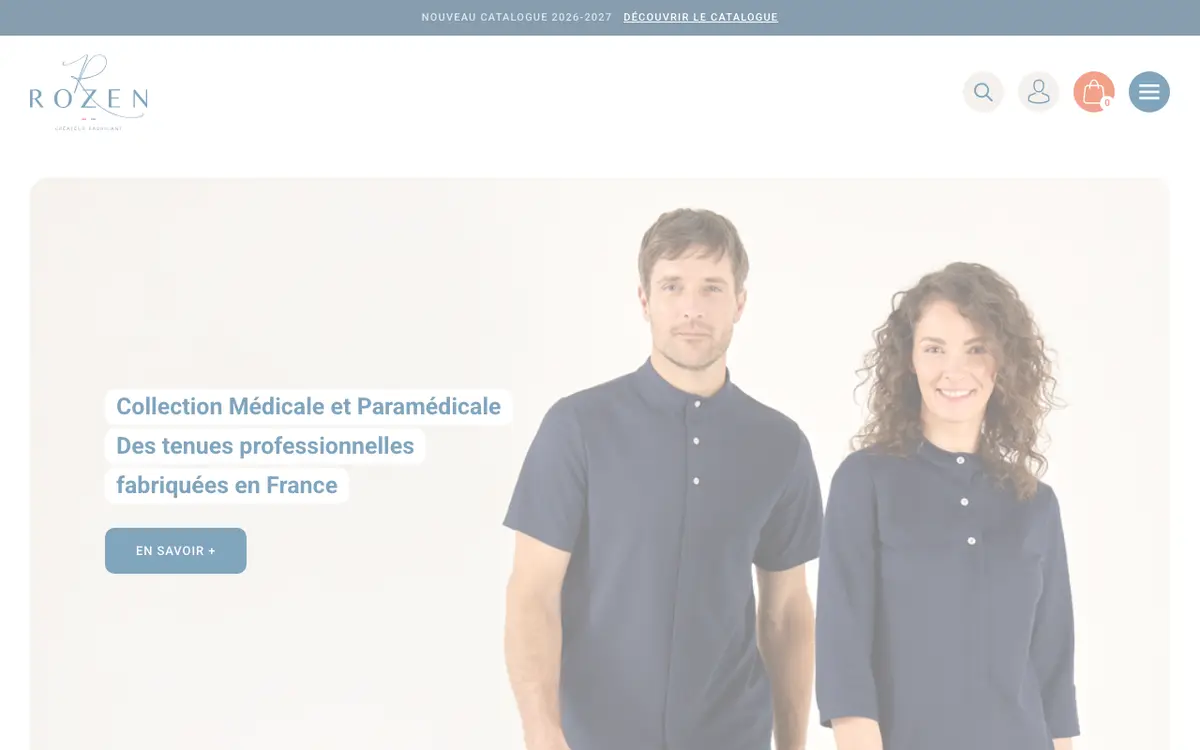 Rozen - Vêtements Professionnels's website