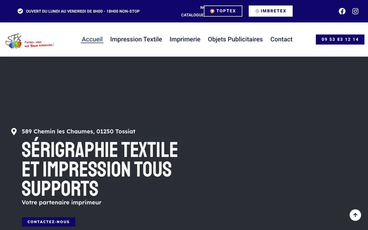 Le site de S.F.X.