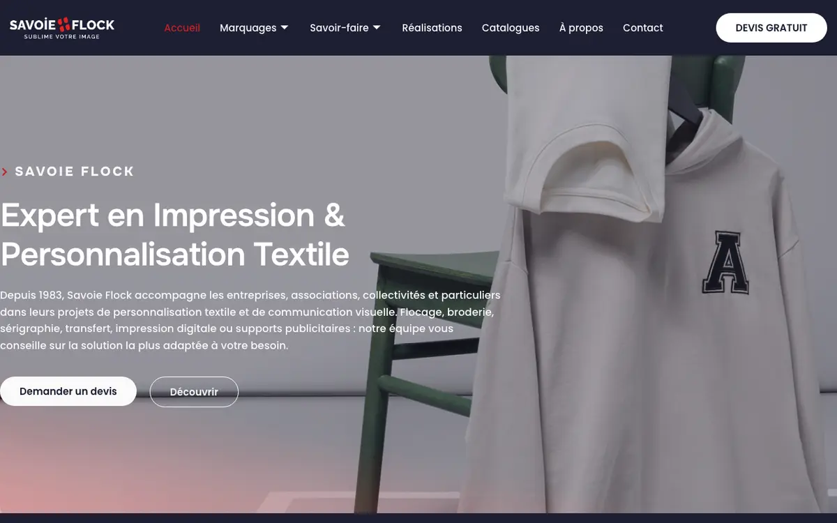 Savoie Flock's website