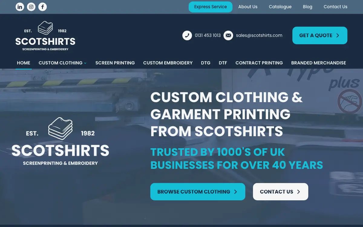 Le site de Scotshirts