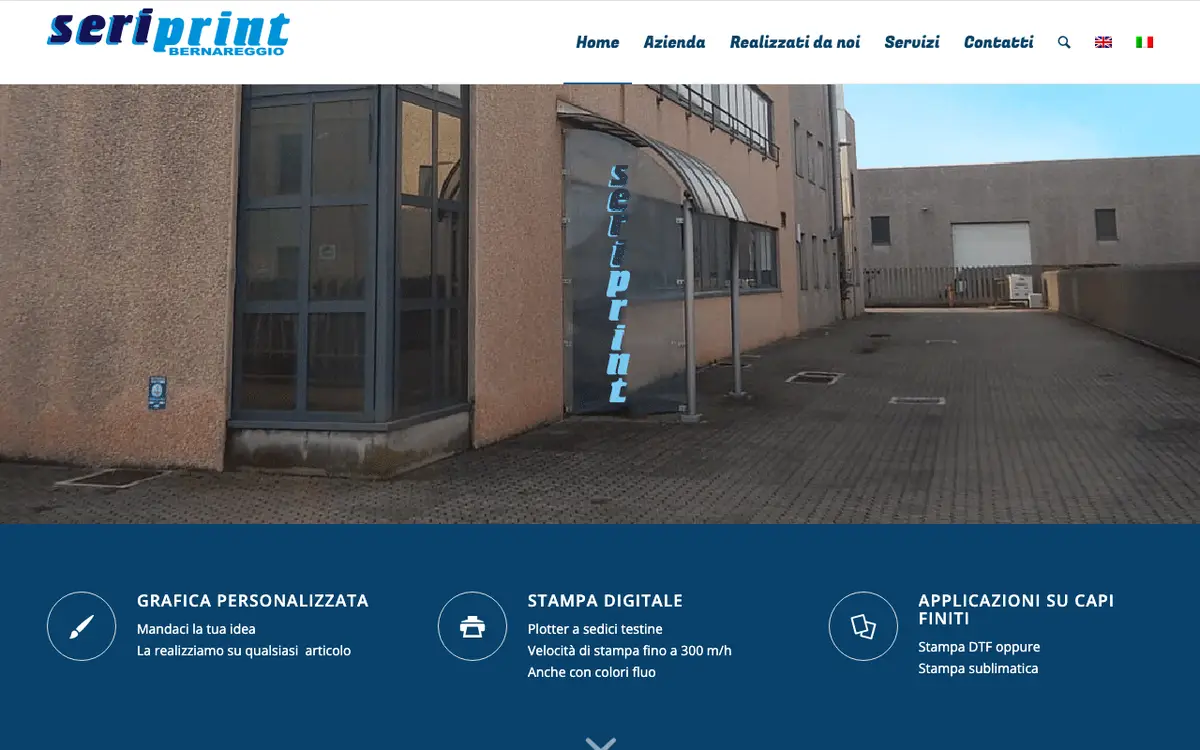 Seri Print S.R.L.'s website