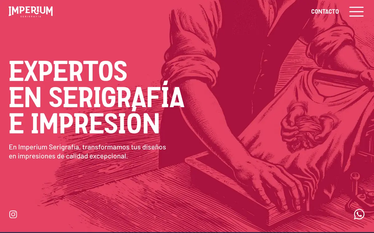 Le site de Serigrafía Imperium Sl