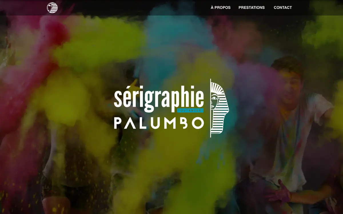 Serigraphie Palumbo's website