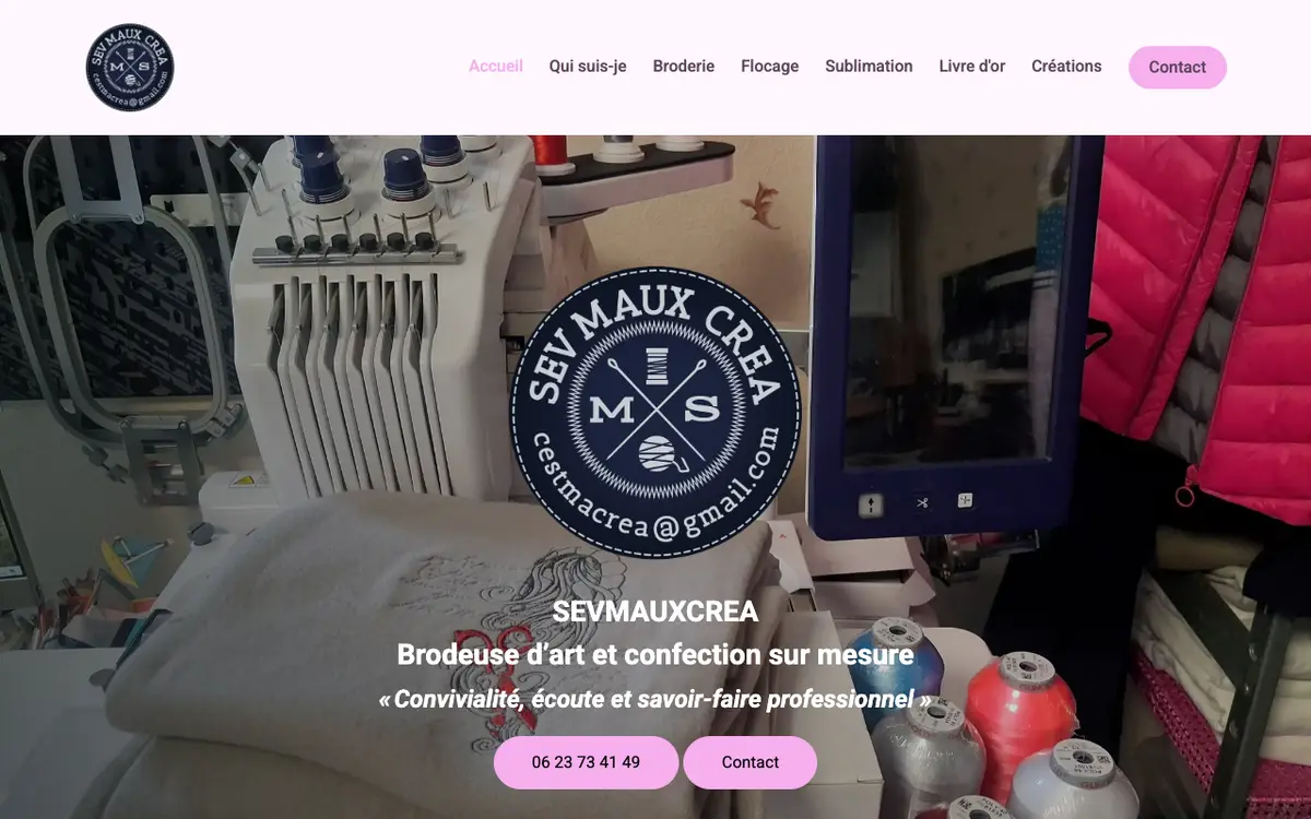 SEVMAUXCREA's website