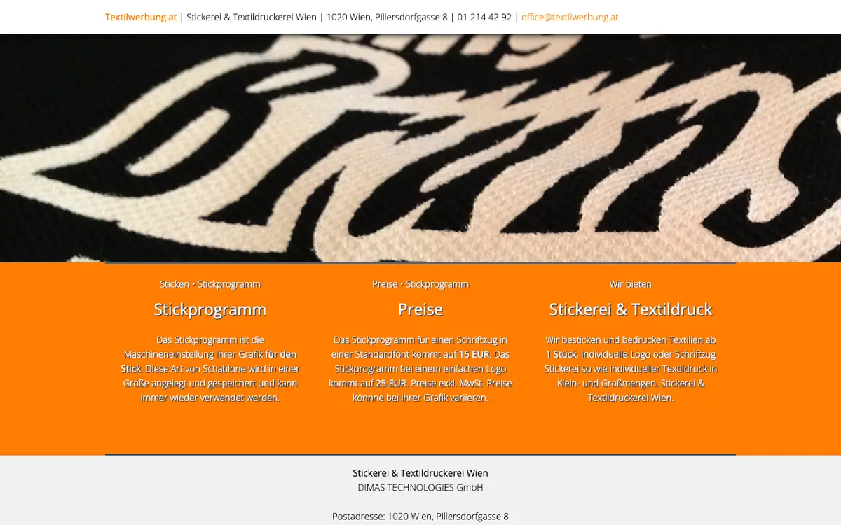 Le site de Siebdruck