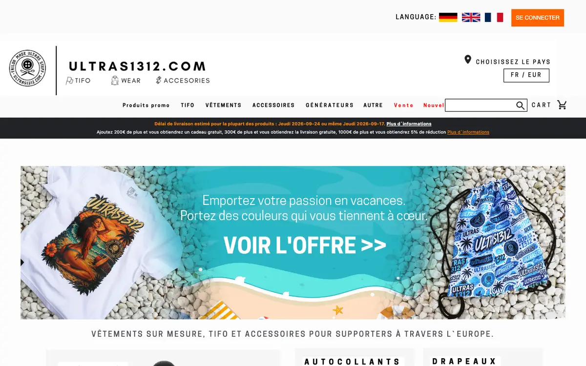 Le site de Sitodruk, DTG, Haft, Sublimacja