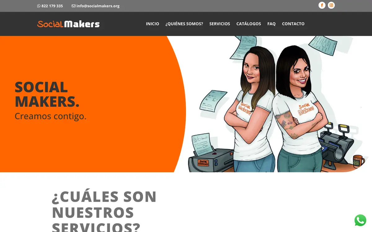 Le site de Social Makers