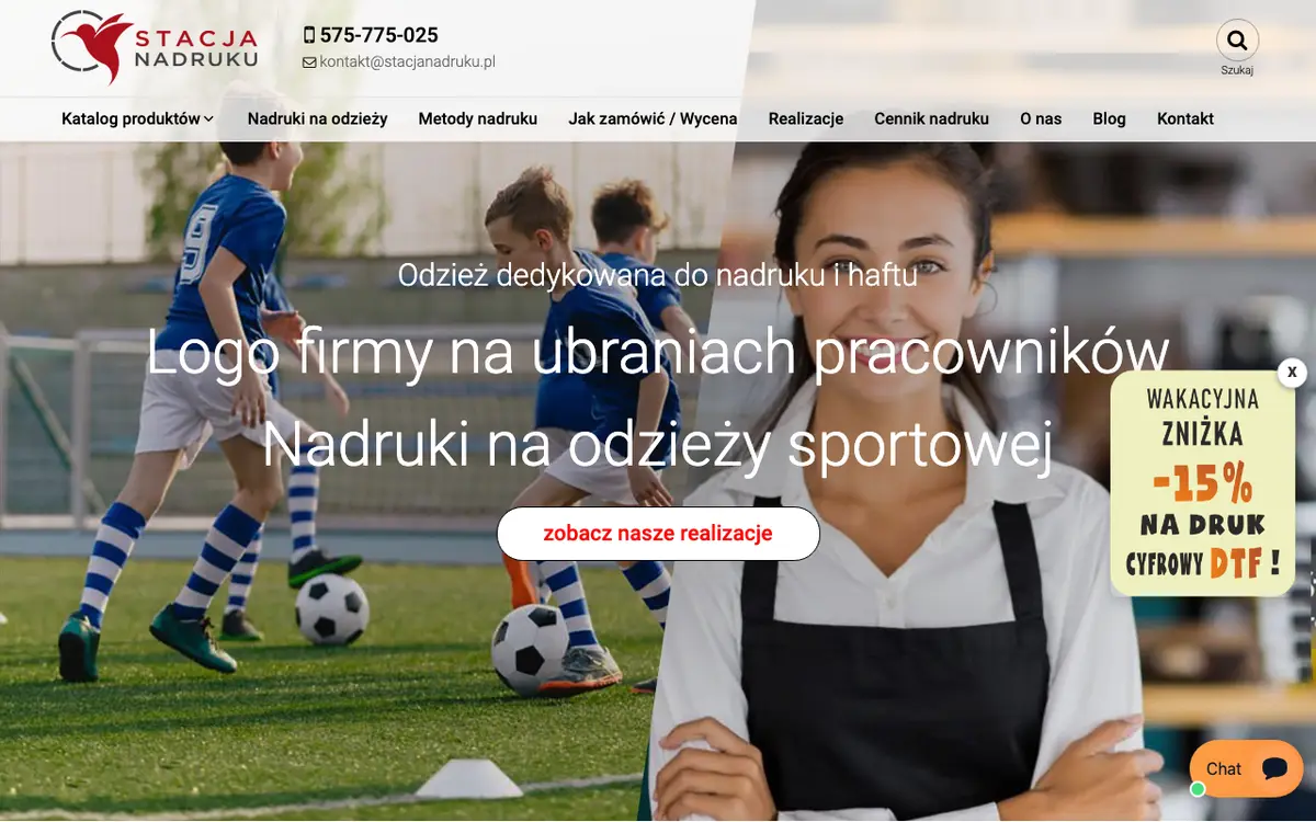 Strona Stacja Nadruku