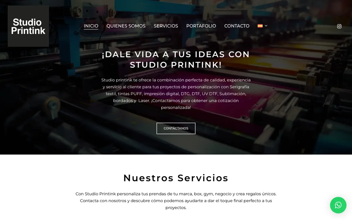 Le site de STUDIO PRINTINK