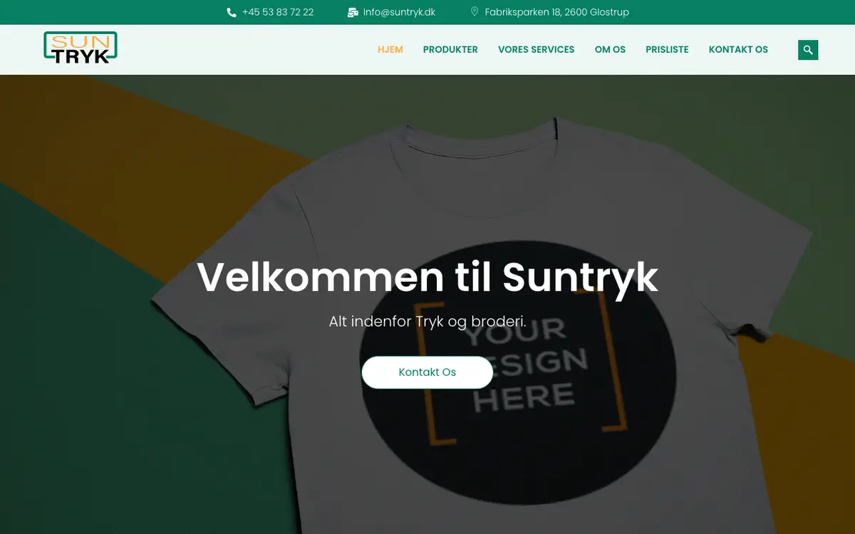 SunTryk's website