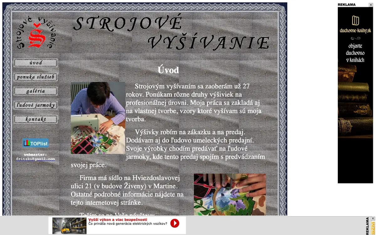 Švábiková Iveta's website