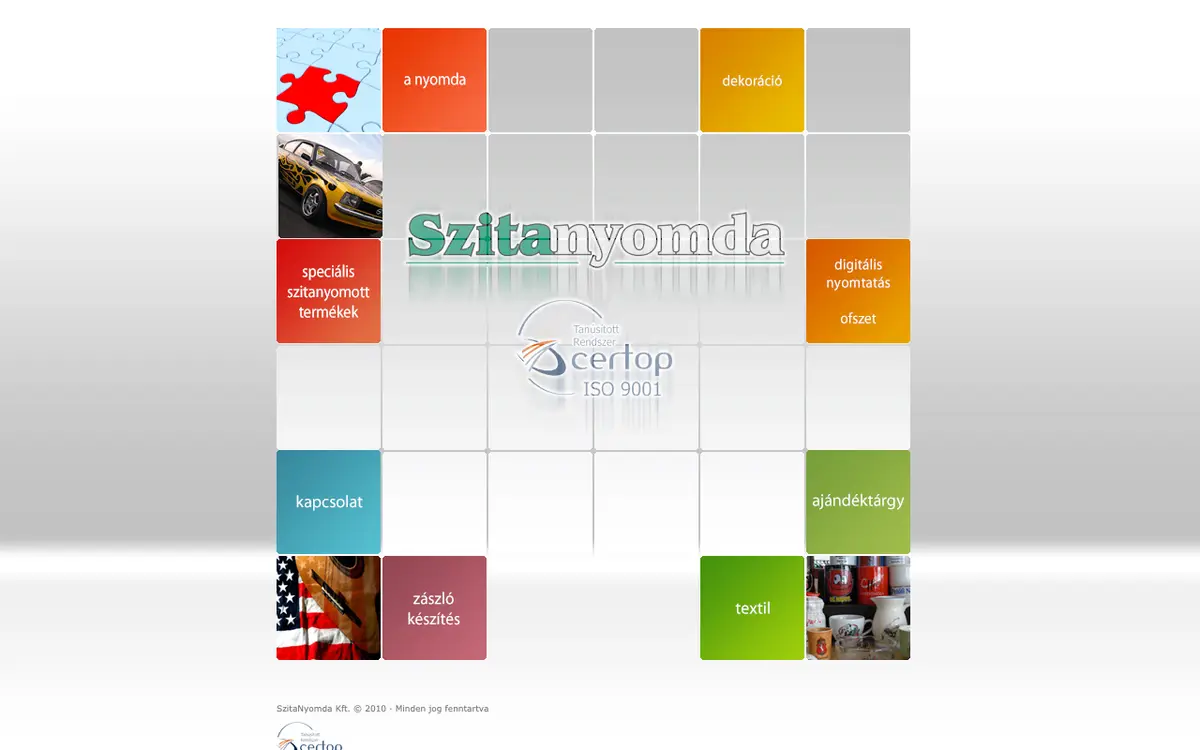 Le site de Szitanyomda Kft