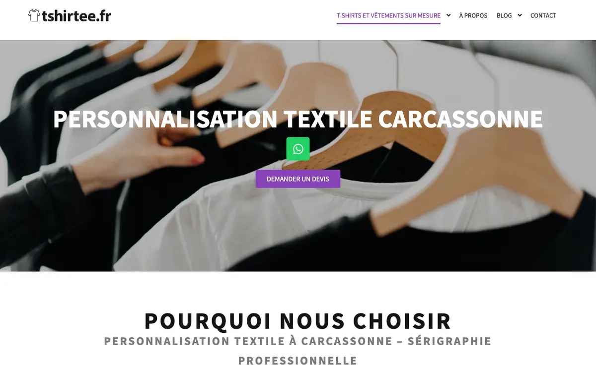 Le site de T-shirt originaux
