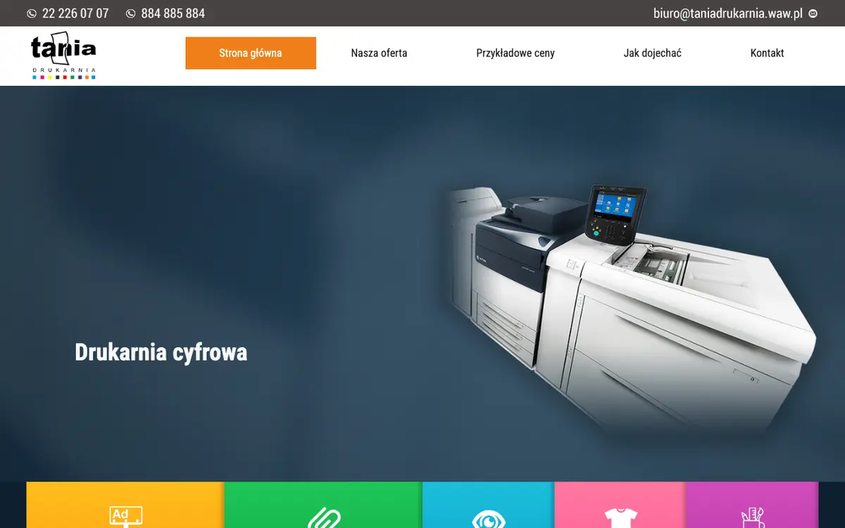 Le site de Tania Drukarnia
