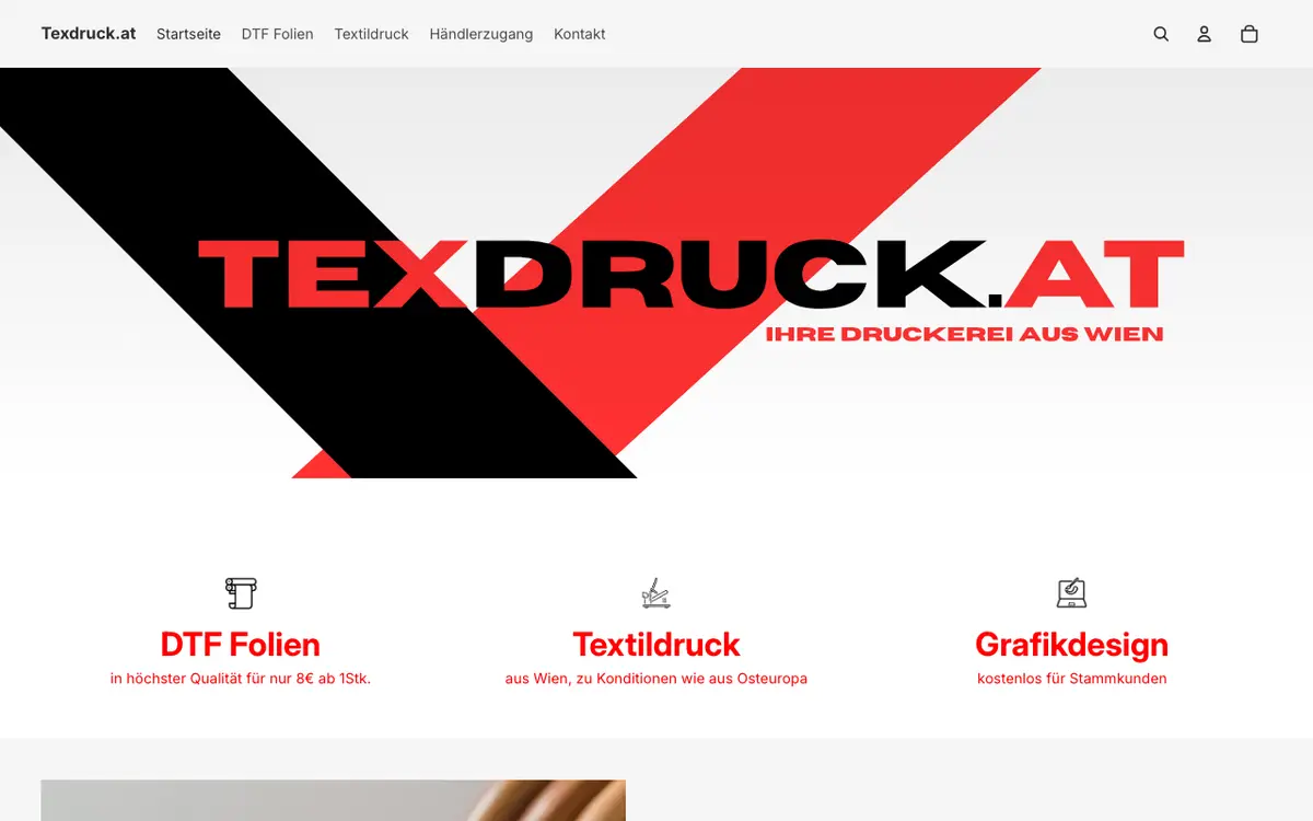 Le site de TexDruck.at