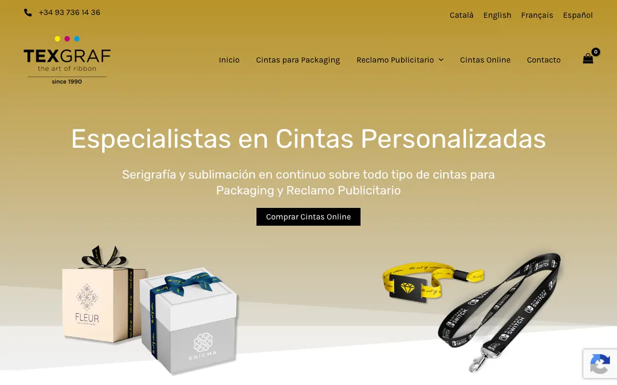 Le site de TEXGRAF S.L.