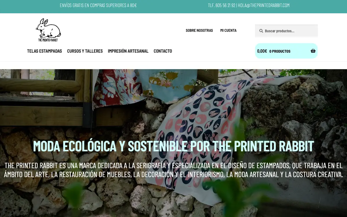 Le site de The Printed Rabbit