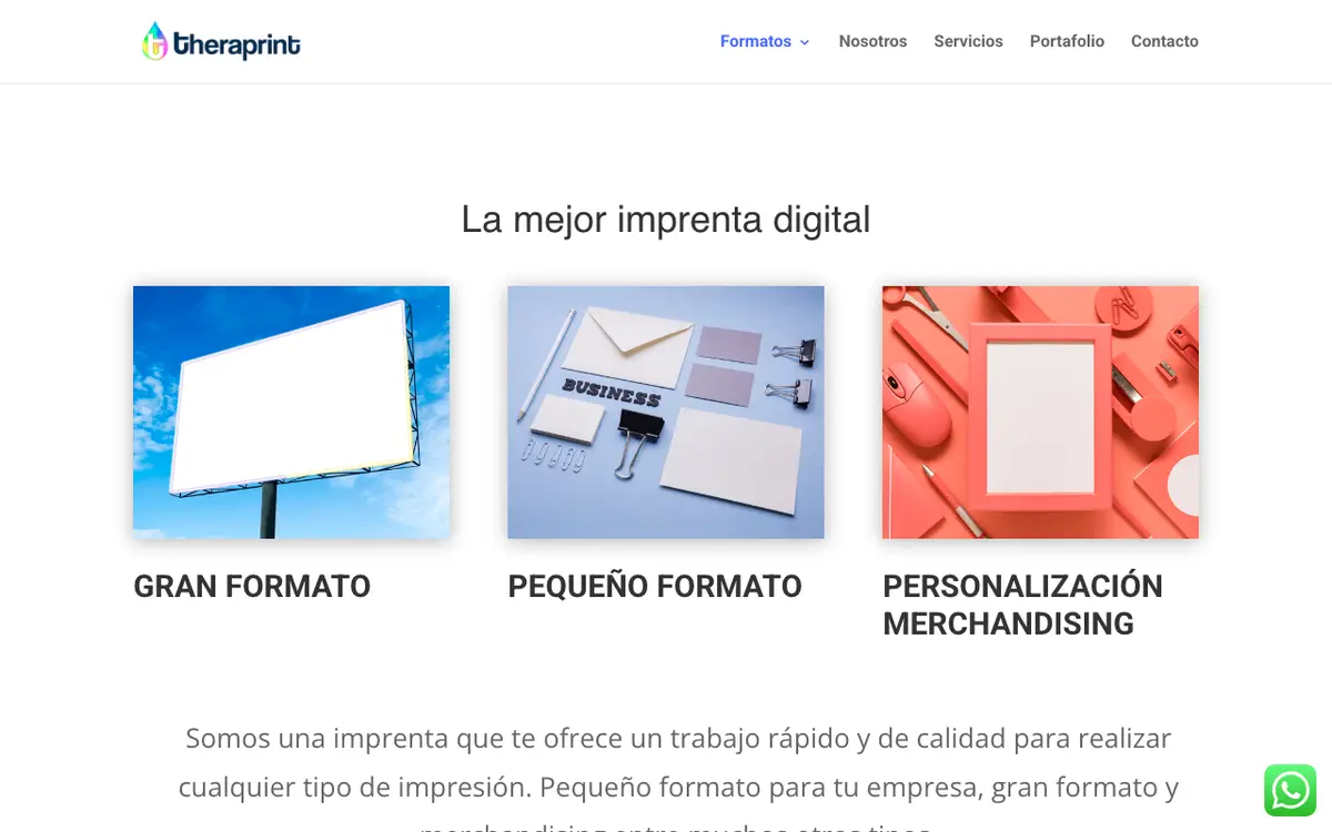 Le site de Theraprint