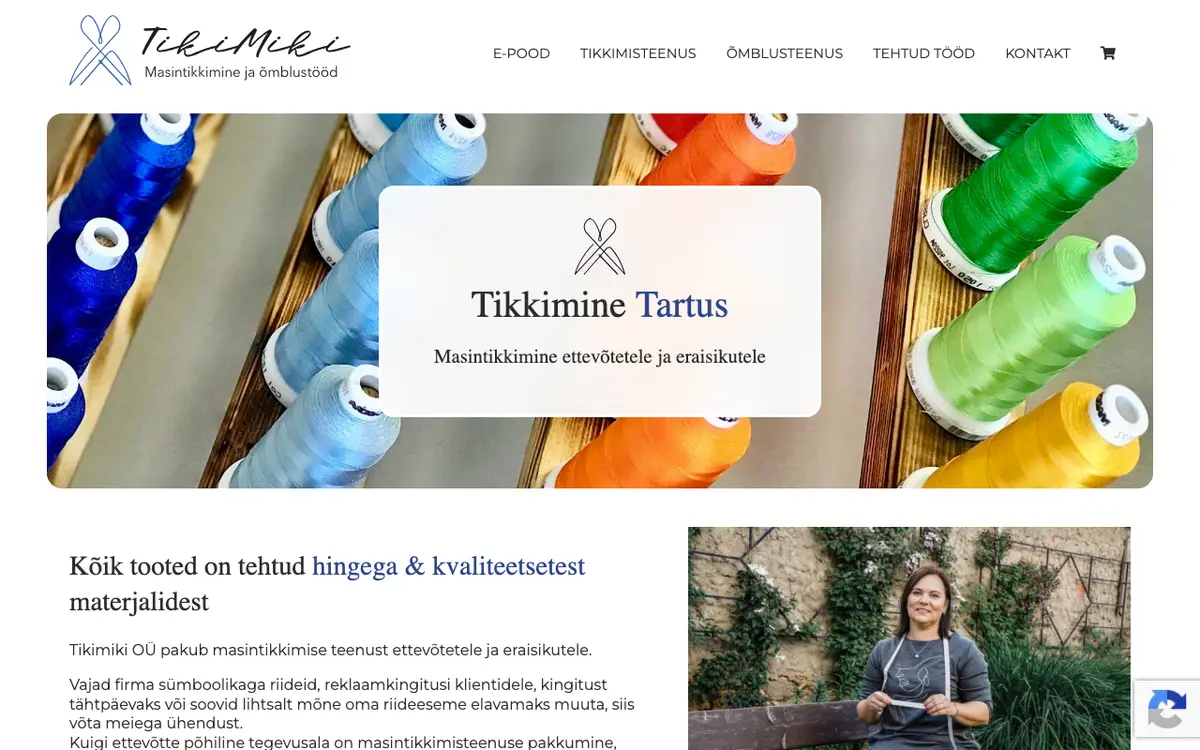 Webbplatsen för Tikimiki