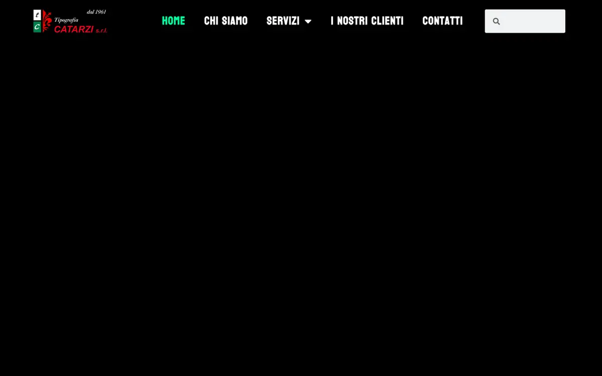 La web de Tipografia Catarzi srl